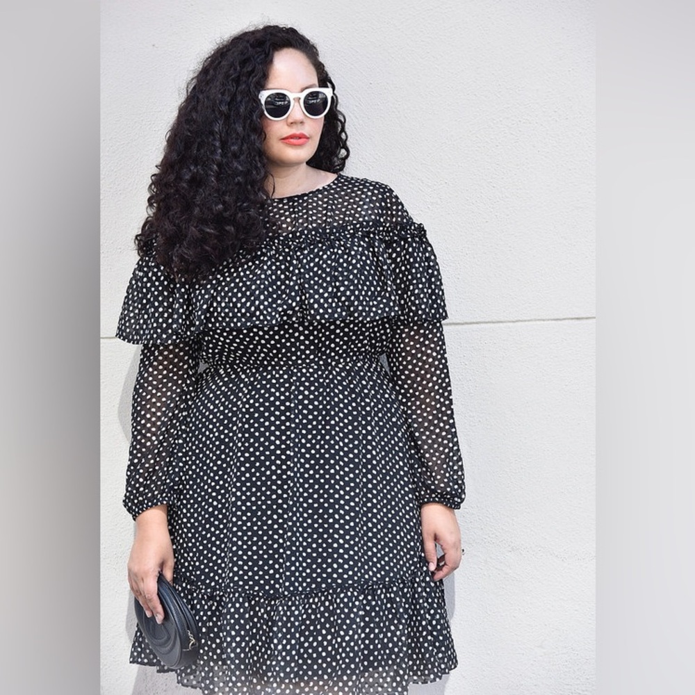 Lane Bryant Ruffle Dress